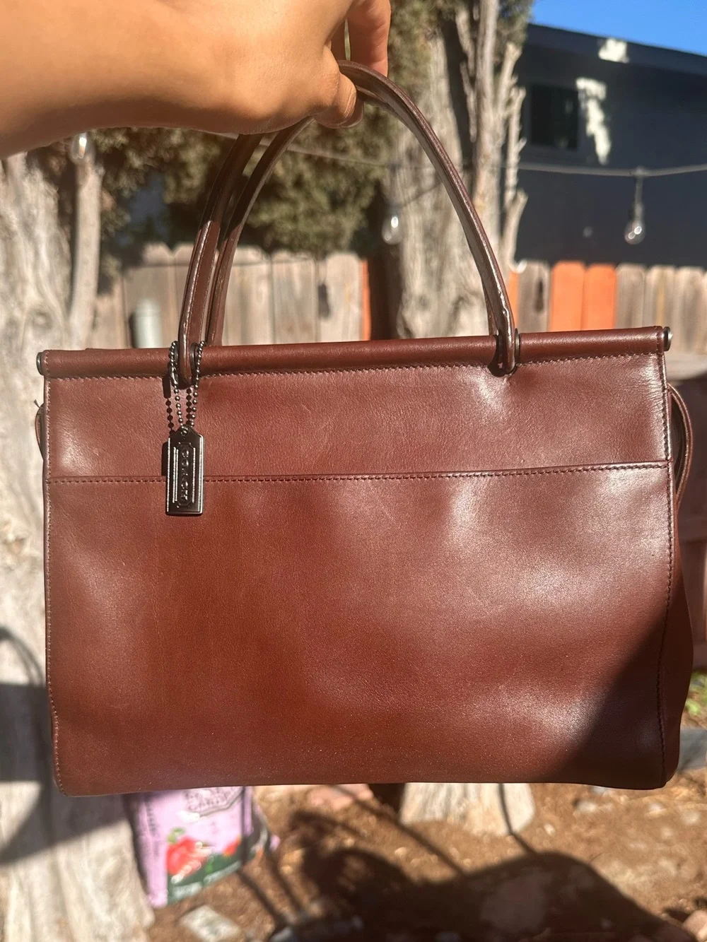 Vintage Coach Whitney Satchel